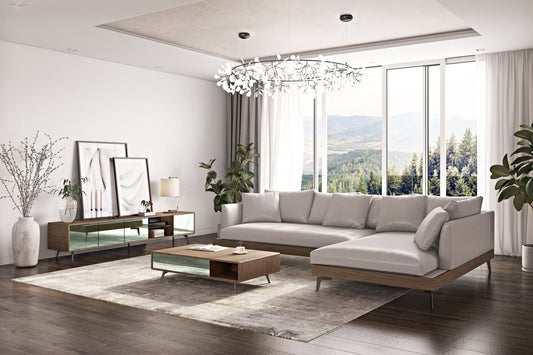 Kennedy Mid-Century Walnut TV Console