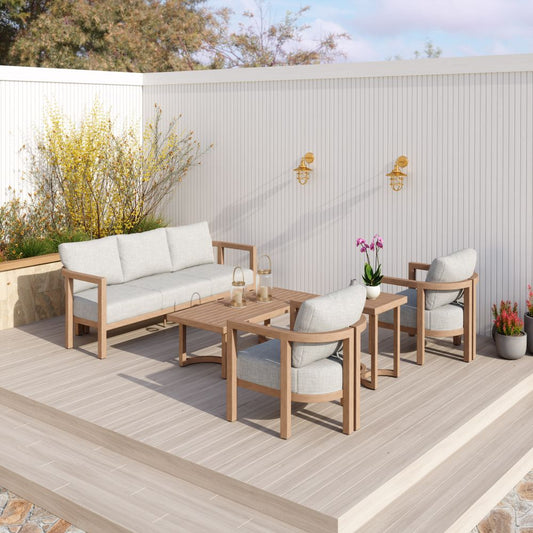 Modern Leto Sofa Gray outdoor