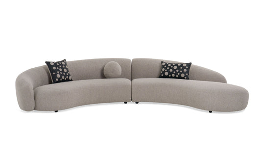 Allis Curved Sectional Sofa by Divani Casa