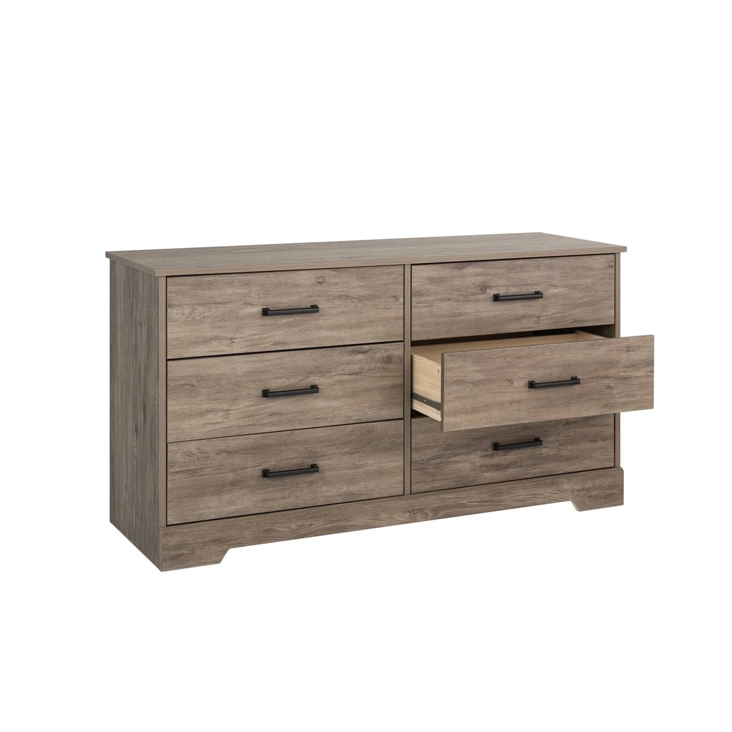 Rustic 6-drawer dresser