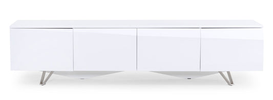 Columbia Modern White TV Stand