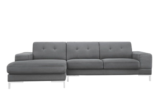Casa Forli Modern Grey Sectional