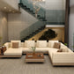 Matrix U-Shape Premium Fabric Sofa Butter Cream – Pakistan