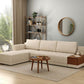 Oasis L-Shape Sectional Sofa Jade Ivory – Cotton Sofa Pakistan
