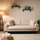 Lorenz 3-Seater Lounger Sofa with Tilt Headrest – Cotton Jade Ivory Pakistan