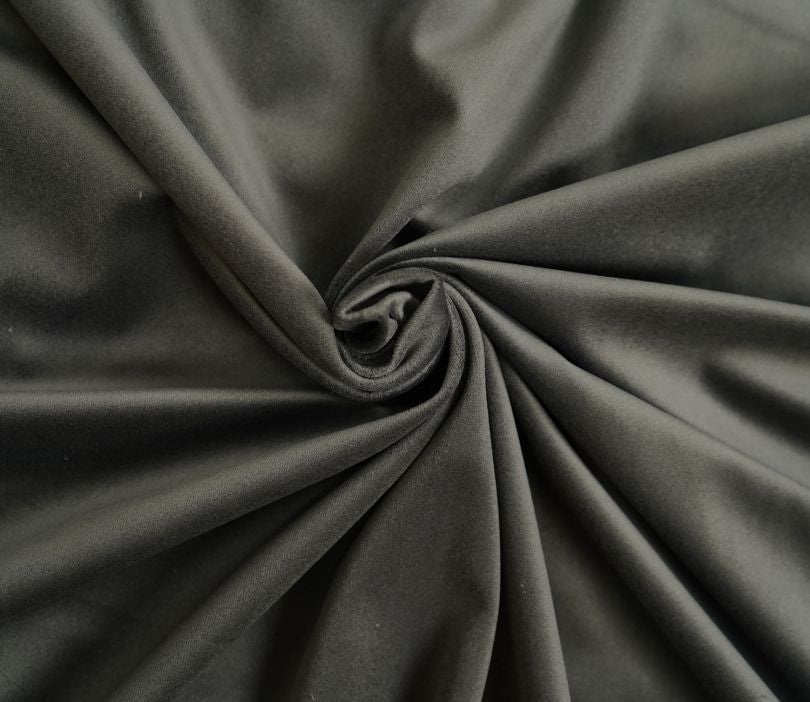 Oasis Right-Aligned L-Shape Velvet Sofa Graphite Grey – Pakistan