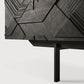 Graphic TV cupboard Teak Media Console