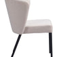 Aimee Dining Chair Beige 2 sets