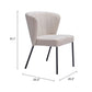 Aimee Dining Chair Beige 2 sets
