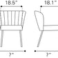 Aimee Dining Chair Beige 2 sets