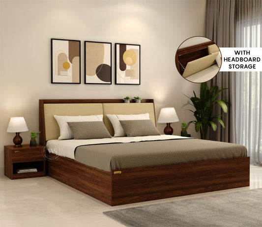 Calmora King-Size Engineered Wood Bed