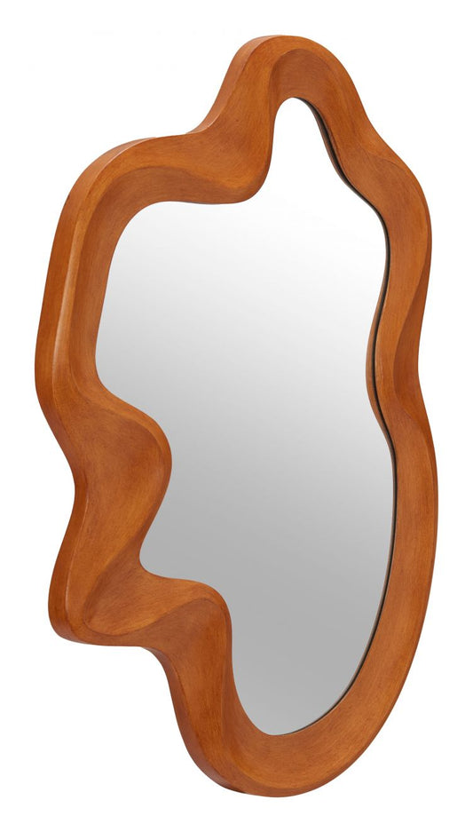 Foz Mirror Brown wall mirror