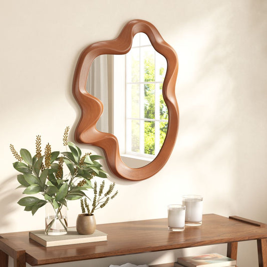 Foz Mirror Brown wall mirror