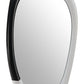 Muna Mirror White Black wall mirror