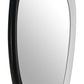 Muna Mirror White Black wall mirror
