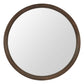 Inikas Mirror Espresso round wall mirror