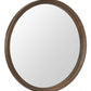 Inikas Mirror Espresso round wall mirror