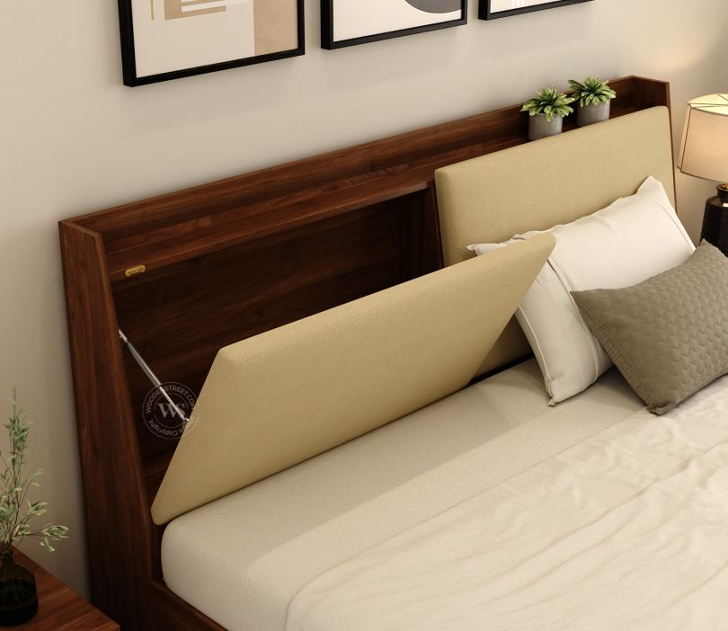 Calmora King-Size Engineered Wood Bed