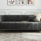 Eldric 3-Seater Velvet Sofa Graphite Grey – Pakistan