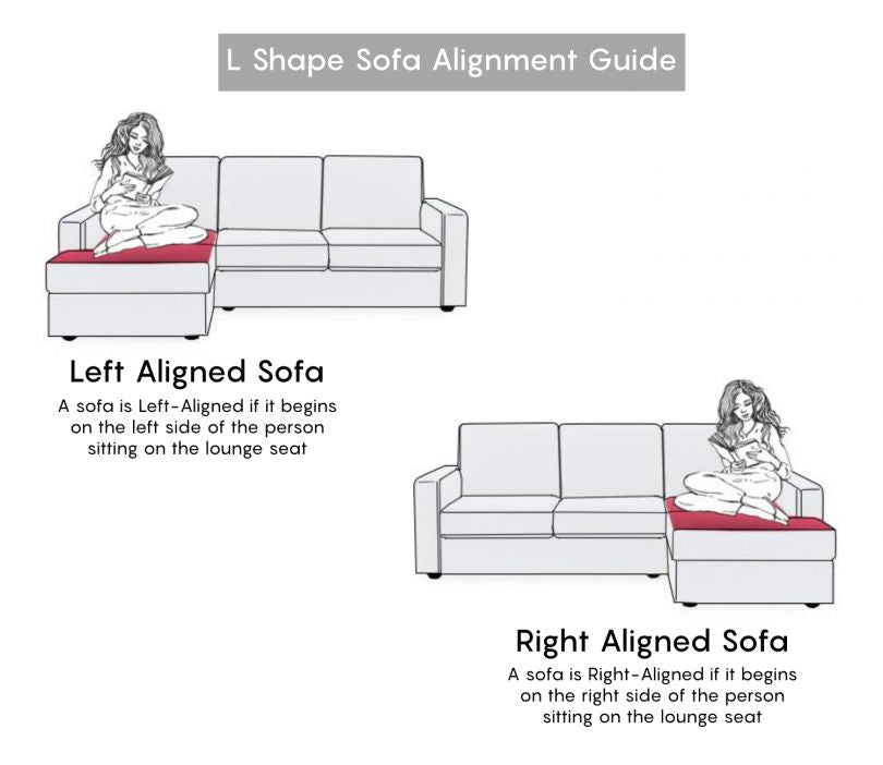 Oasis Right-Aligned L-Shape Velvet Sofa Graphite Grey – Pakistan