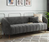 Eldric 3-Seater Velvet Sofa Graphite Grey – Pakistan