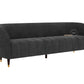 Eldric 3-Seater Velvet Sofa Graphite Grey – Pakistan