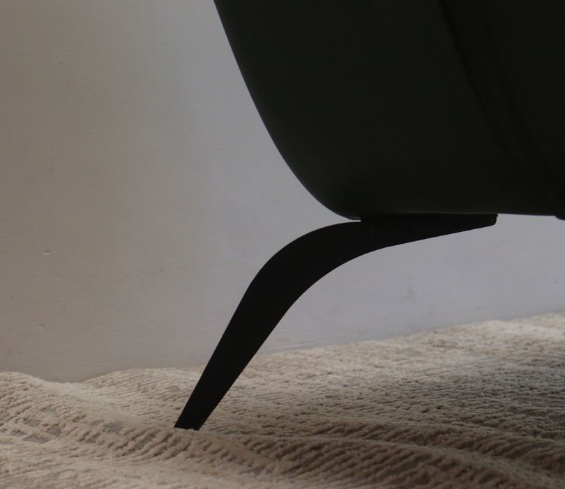 Carolina Lounge Chair Leaf – Green Velvet Accent Chair Pakistan