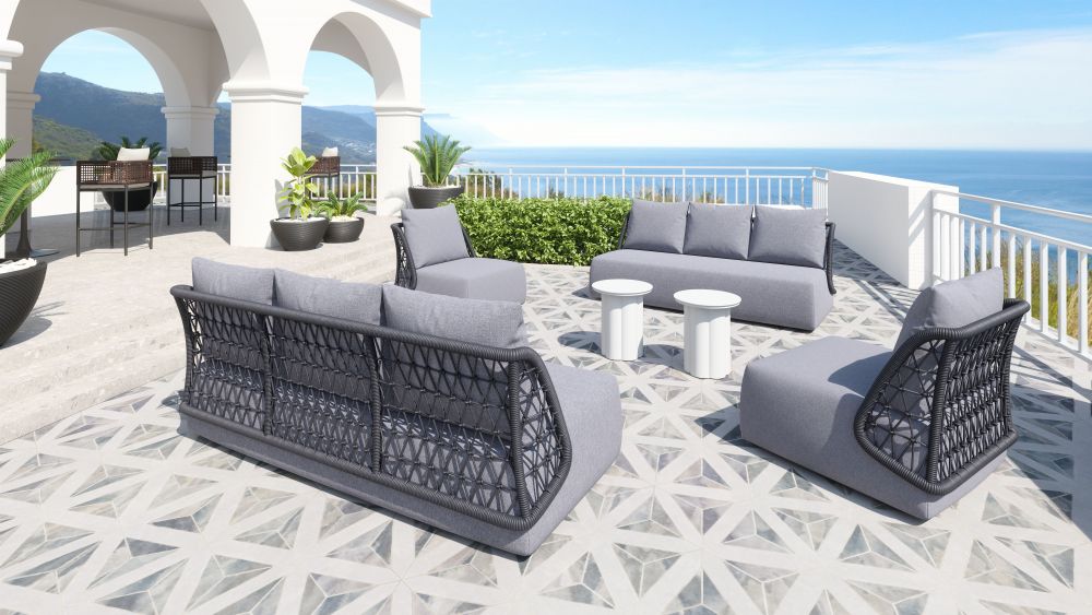 Modern Mekan Sofa Gray outdoor