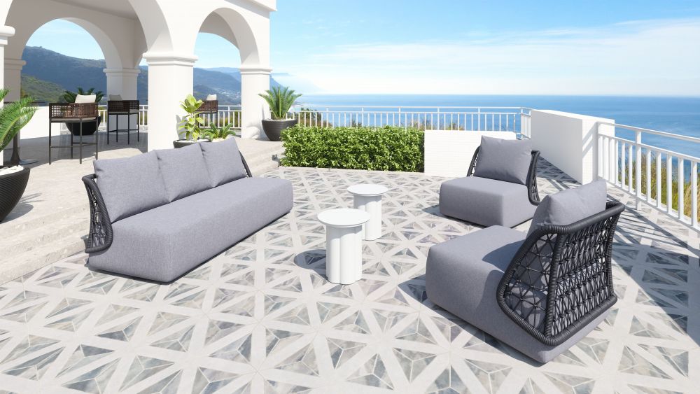 Modern Mekan Sofa Gray outdoor