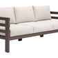 Modern outdoor white sofa Zuo Bal Harbor