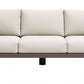 Modern outdoor white sofa Zuo Bal Harbor