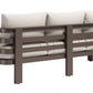 Modern outdoor white sofa Zuo Bal Harbor