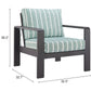 Modern Rolig Armchair Green outdoor