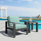Modern Rolig Armchair Green outdoor