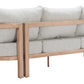 Modern Leto Sofa Gray outdoor