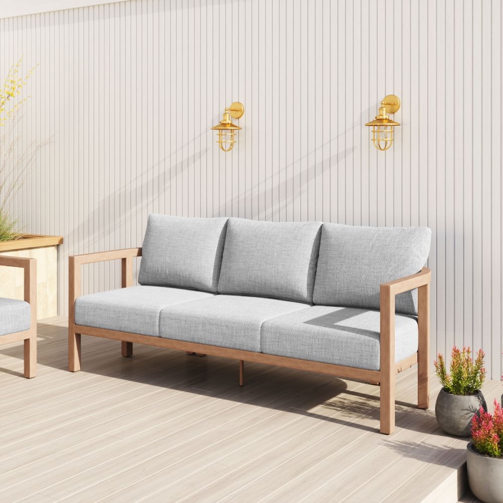 Modern Leto Sofa Gray outdoor