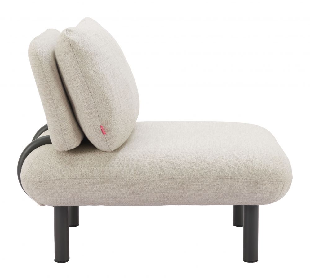 Aperto Accent Chair Beige – Modern Outdoor