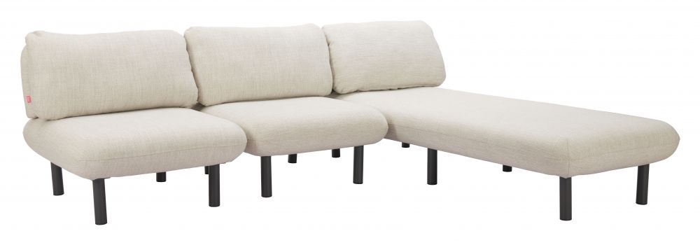 Aperto Accent Chair Beige – Modern Outdoor