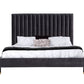 Hemlock Channel Tufted Velvet Bed by Modrest