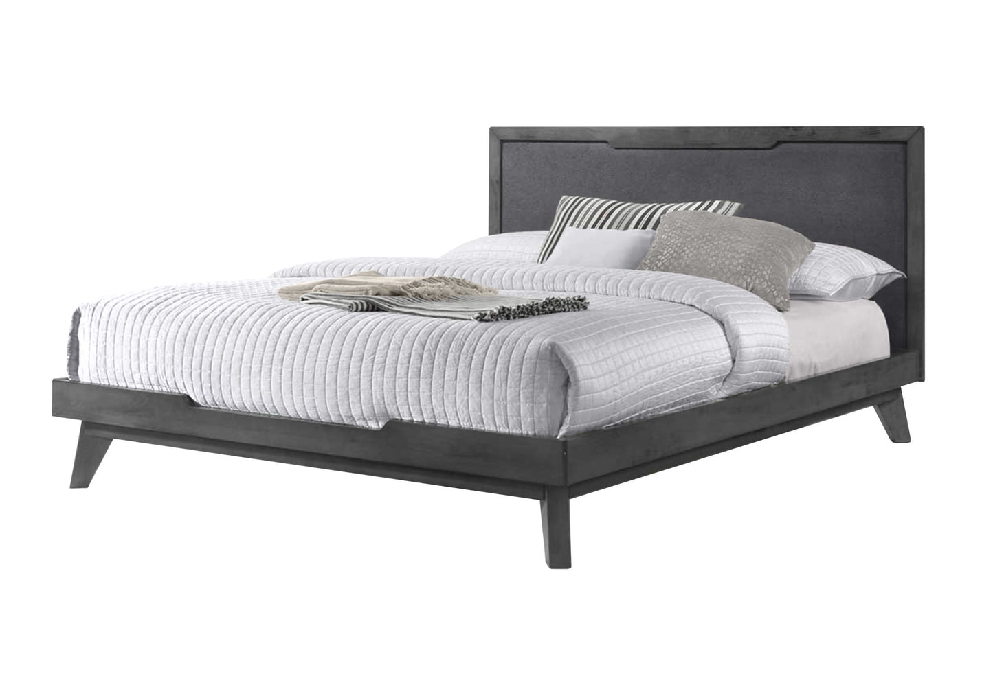 Nova Domus Soria Platform Bed — No Box Spring, Slats Included