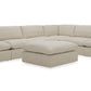 Modern Fedora Luxe Sofa Set