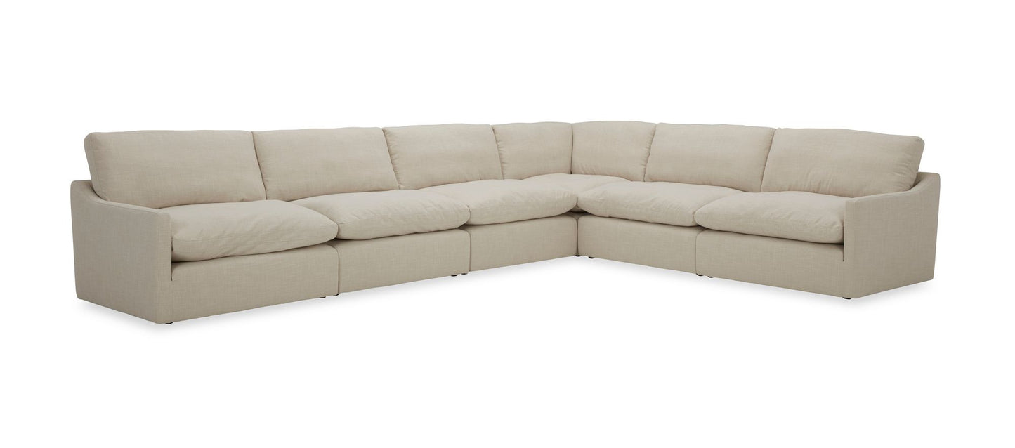 Modern Fedora Luxe Sofa Set
