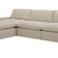 Modern Fedora Luxe Sofa Set