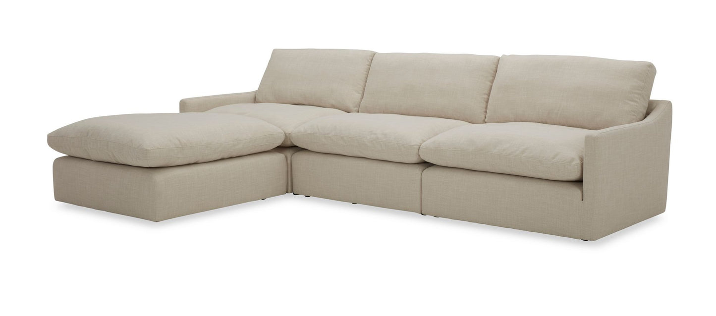 Modern Fedora Luxe Sofa Set