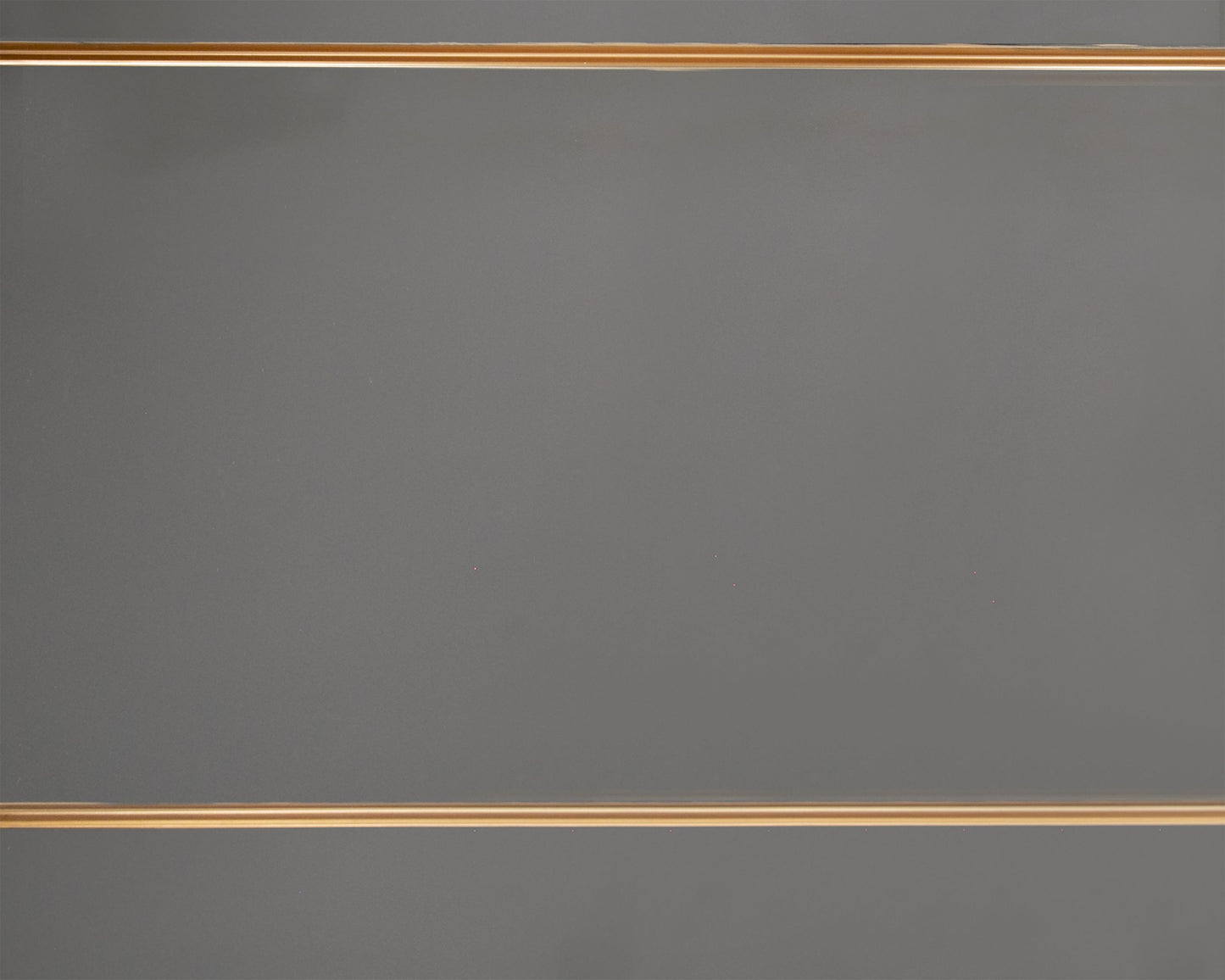 Katzu High Gloss Grey Buffet with Rose Gold Base