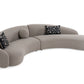 Allis Curved Sectional Sofa by Divani Casa
