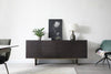 Modrest Gerald — Modern Brown Ash & Antique Copper Buffet in Pakistan