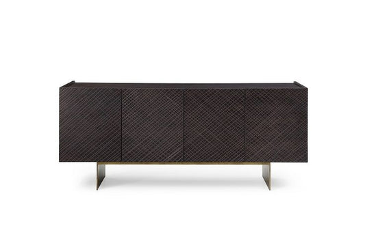 Modrest Gerald — Modern Brown Ash & Antique Copper Buffet in Pakistan