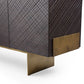 Modrest Gerald — Modern Brown Ash & Antique Copper Buffet in Pakistan