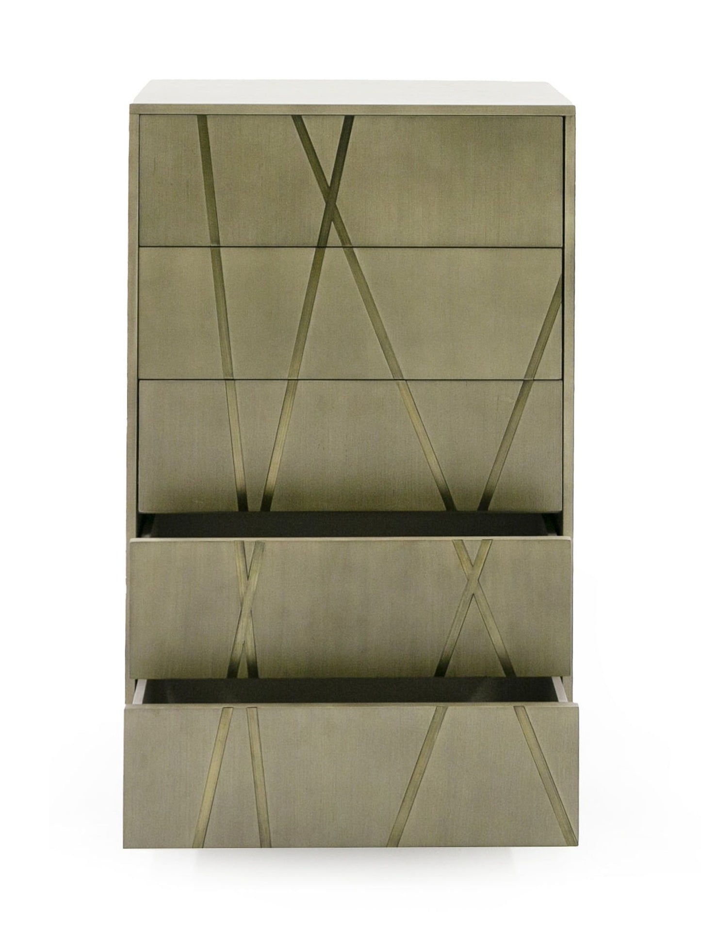 Modrest Nixa Modern Birch Chest (5-Drawer)